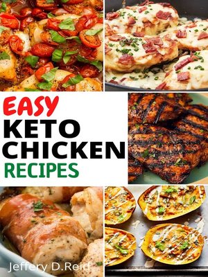 cover image of Easy Keto Chicken Recipes